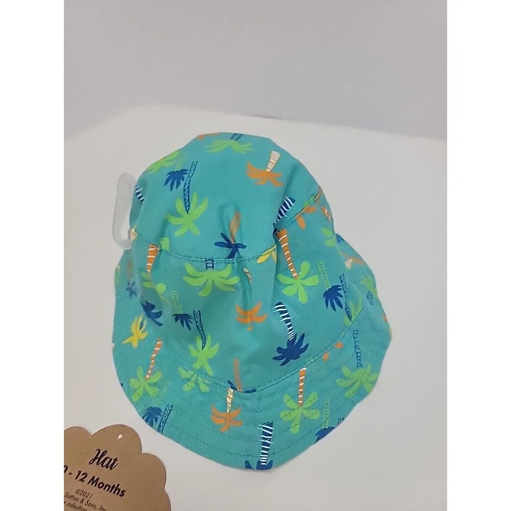 Baby Essentials BABY BOY BEACH Sun HAT 0-12 MONTHS‎ NWT